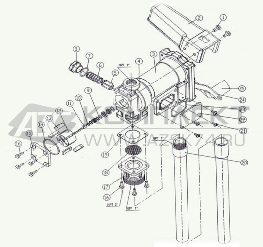 Комплект DYB-50