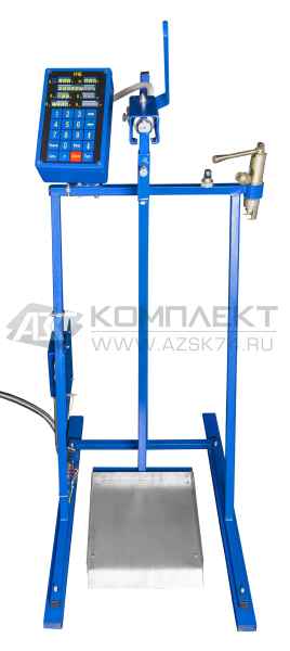 Установка наполнения баллонов ТИМ УНБ-К (весовая)