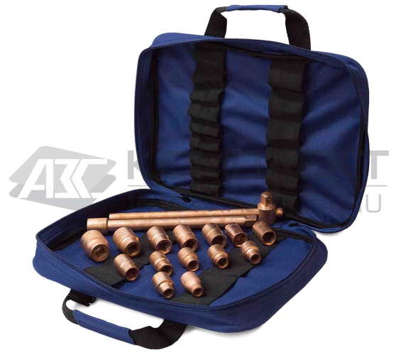 Набор искробезопасных головок КИБО-17