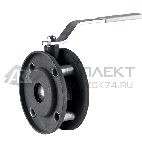 Кран шаровый стальной оцинкованный межфланцевый LD Стриж Ду 100